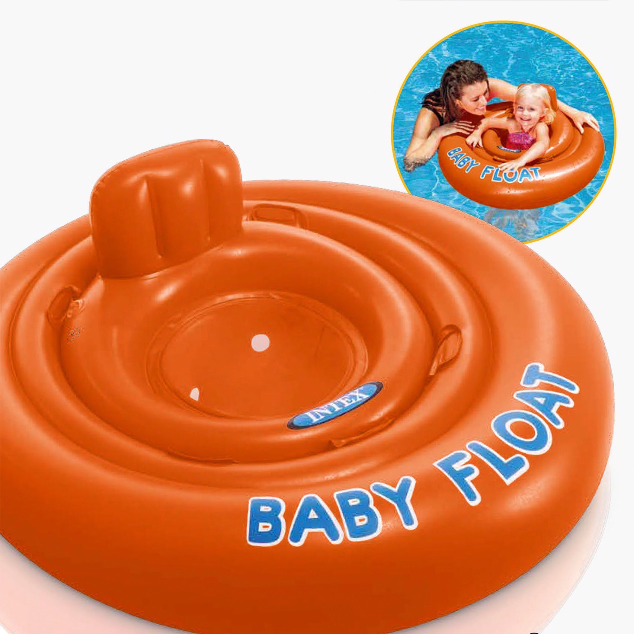 عوامة سباحة للأطفال قابلة للنفخ من أنتكس - 27x20x5 سم-toys-outdoor-poolandbeach-pools-image-1