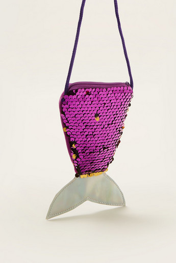 Gloo Sequin Embellished Mermaid Handbag
