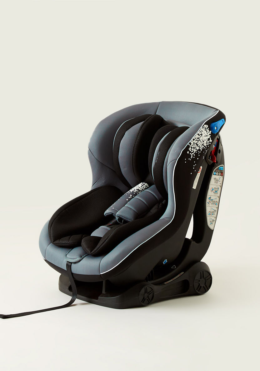 Juniors Speedwell Baby Car Seat - Retro Grey ( Upto 4 years)-Car Seats-image-0