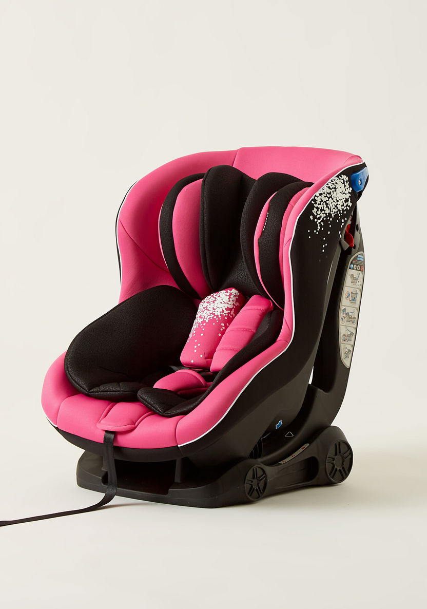 Juniors Speedwell Baby Car Seat - Retro Pink ( Upto 4 years)-Car Seats-image-1