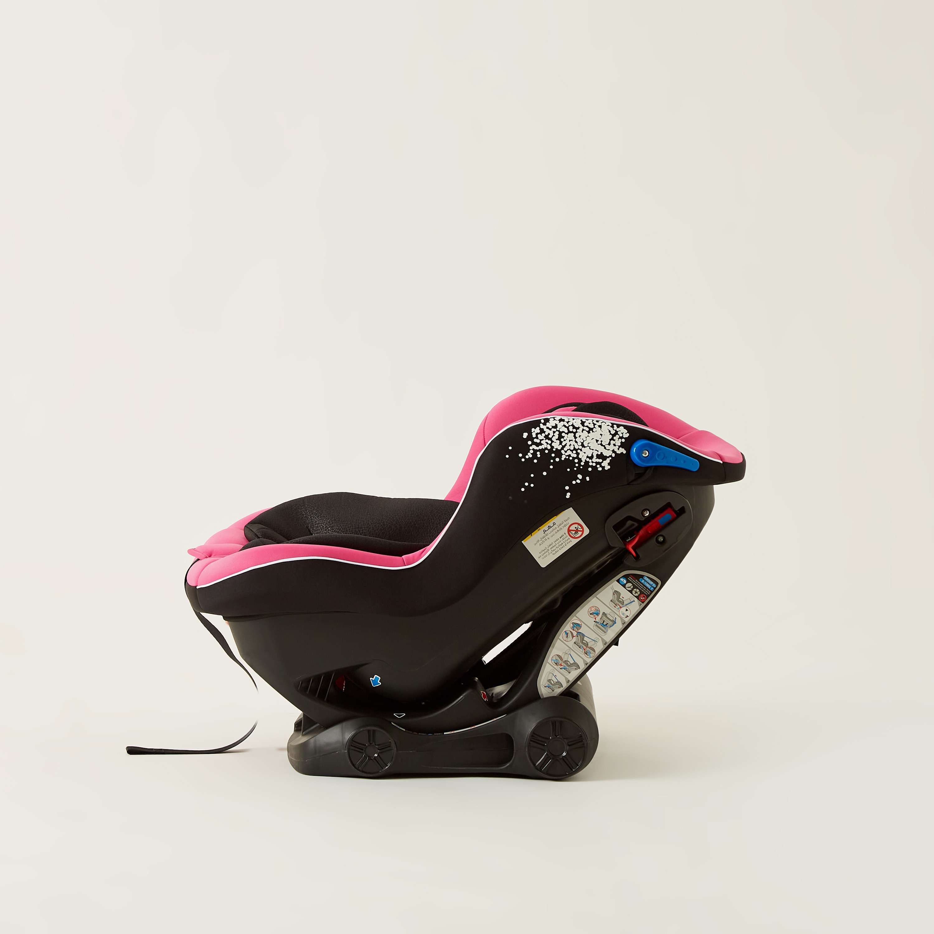 Juniors Speedwell Baby Car Seat - Retro Pink ( Upto 4 years)-baby-gear-carseats-image-6