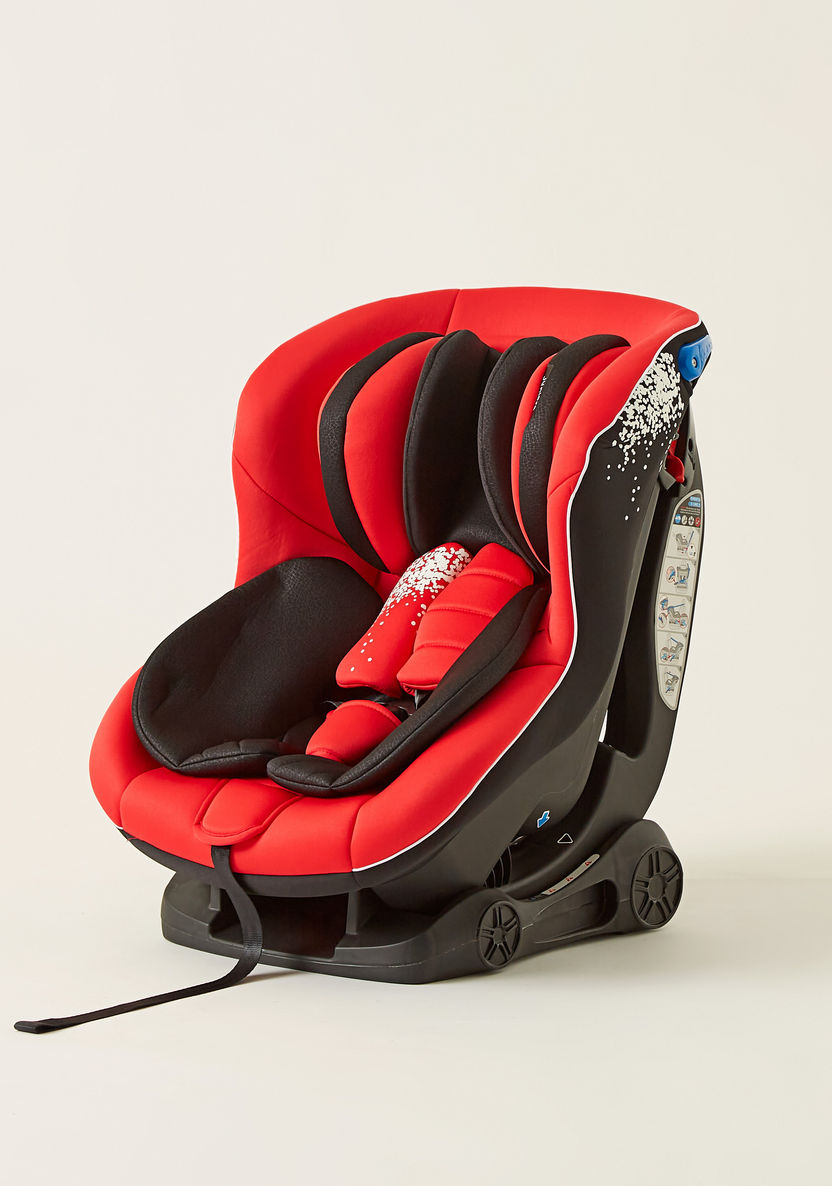 Juniors Speedwell Baby Car Seat - Retro Red ( Upto 4 years)-Car Seats-image-0