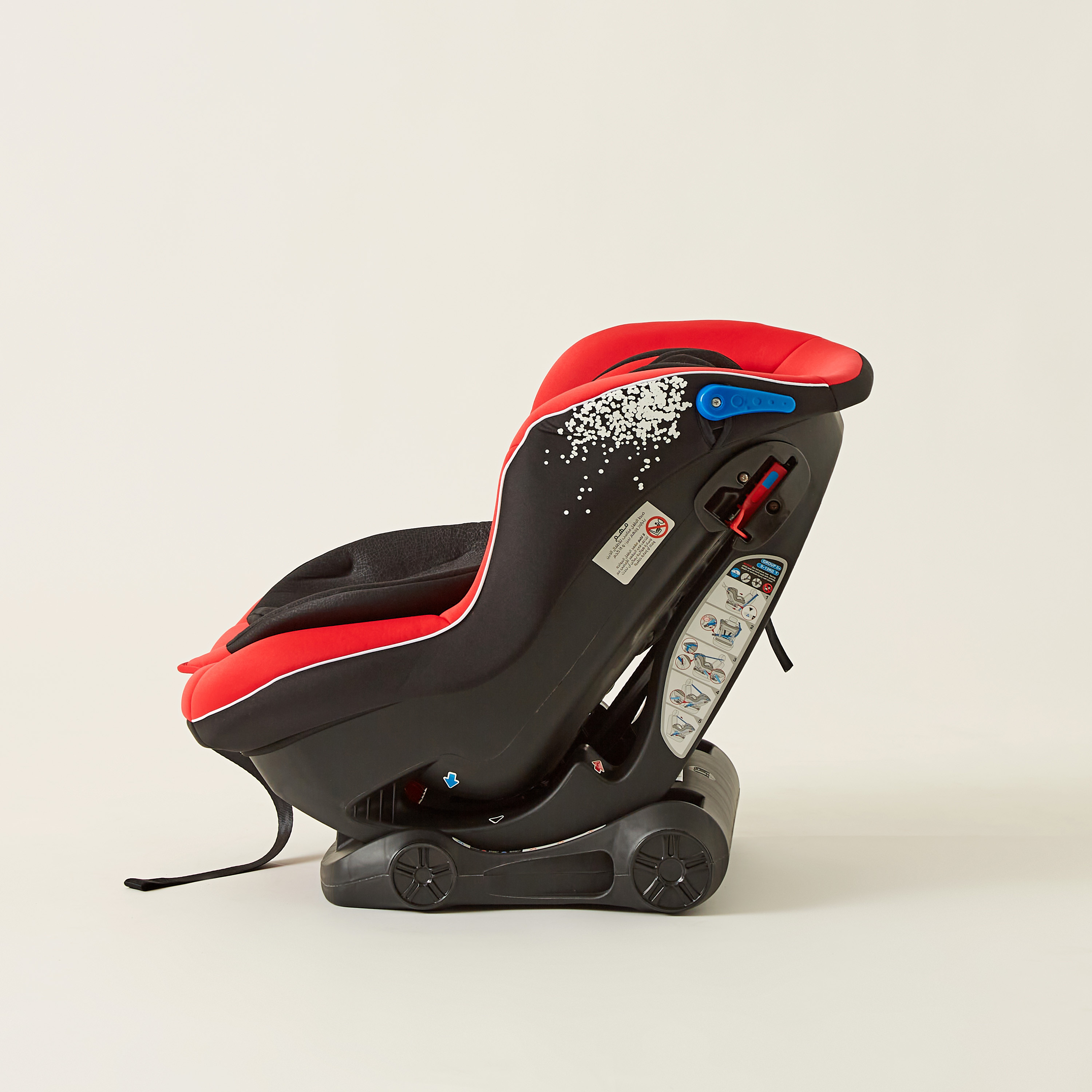 Juniors Speedwell Baby Car Seat - Retro Red ( Upto 4 years)-baby-gear-carseats-image-4