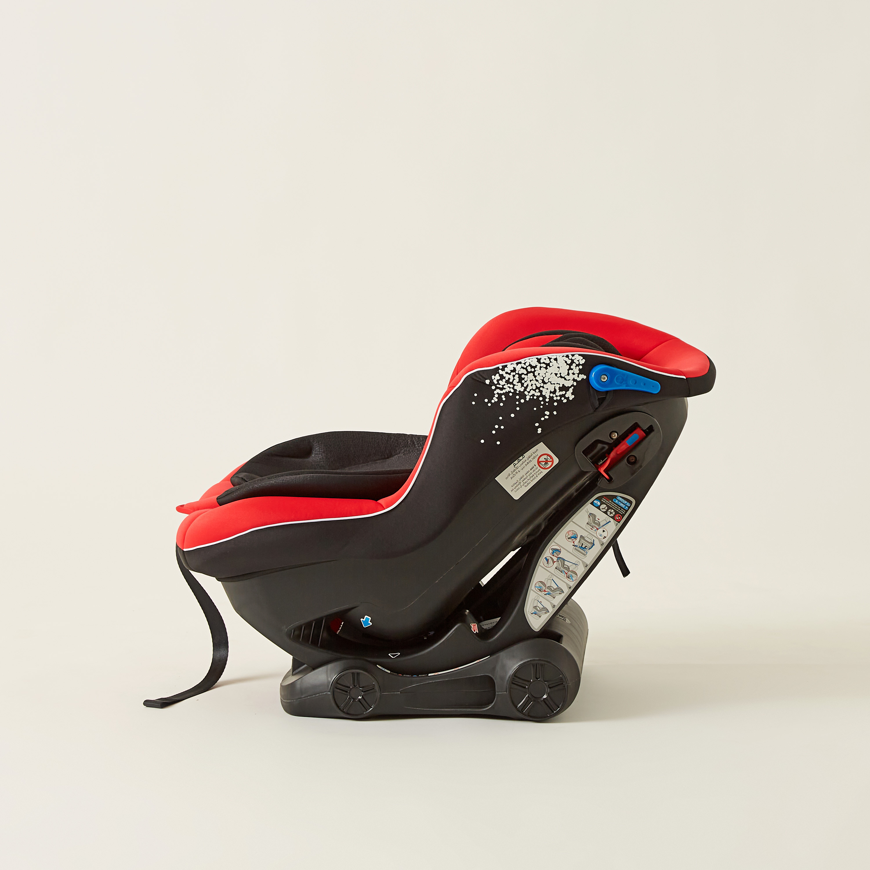Juniors Speedwell Baby Car Seat - Retro Red ( Upto 4 years)-baby-gear-carseats-image-5