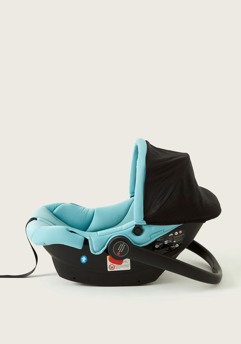 Juniors Golf Infant Car seat - Stone Blue (Upto 1 year)-Car Seats-image-4