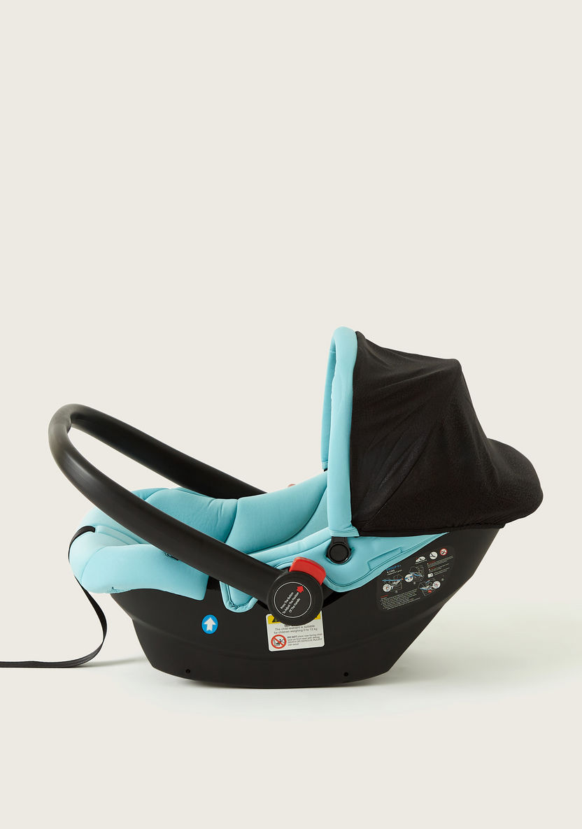 Juniors Golf Infant Car seat - Stone Blue (Upto 1 year)-Car Seats-image-5