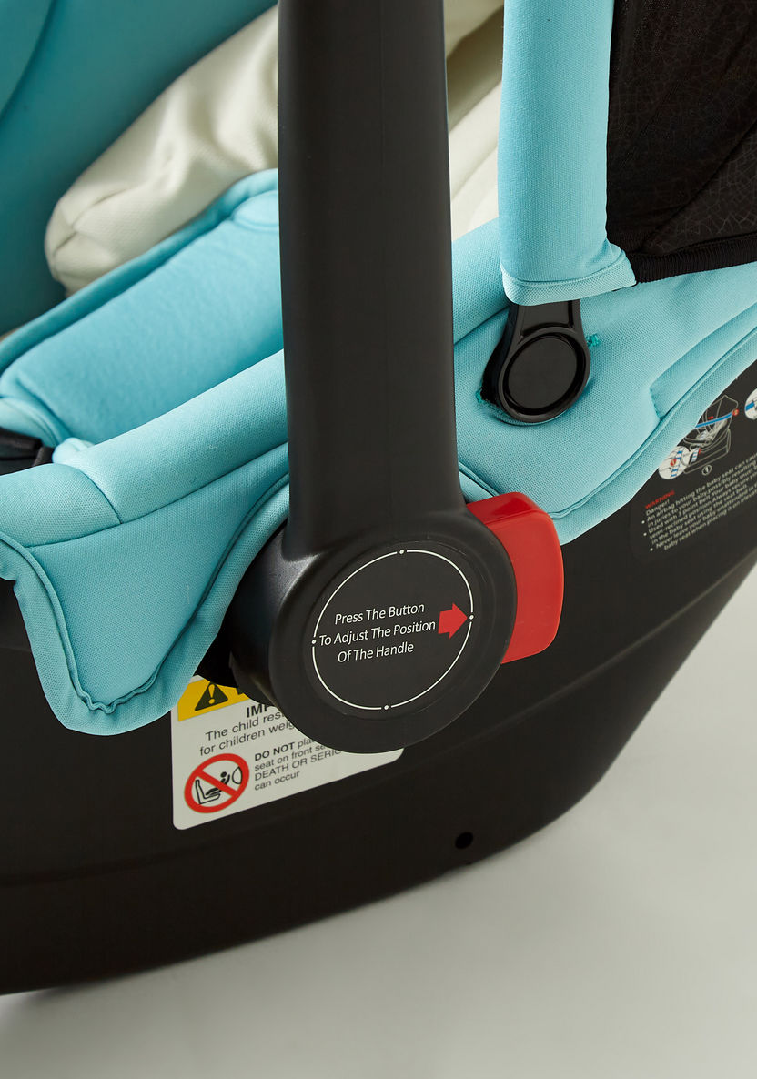 Juniors Golf Infant Car seat - Stone Blue (Upto 1 year)-Car Seats-image-7