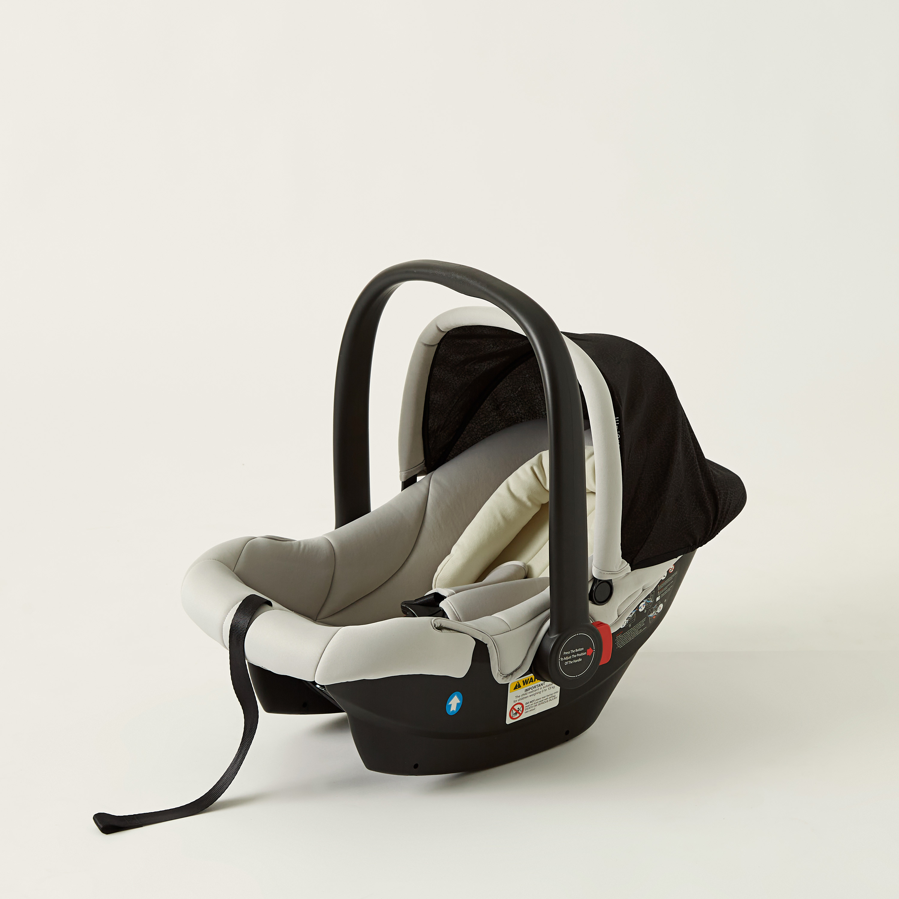 مقعد سيارة للأطفال الصغار من جونيورز جولف - رمادي حجري (حتى سنة واحدة)-baby-gear-carseats-image-1