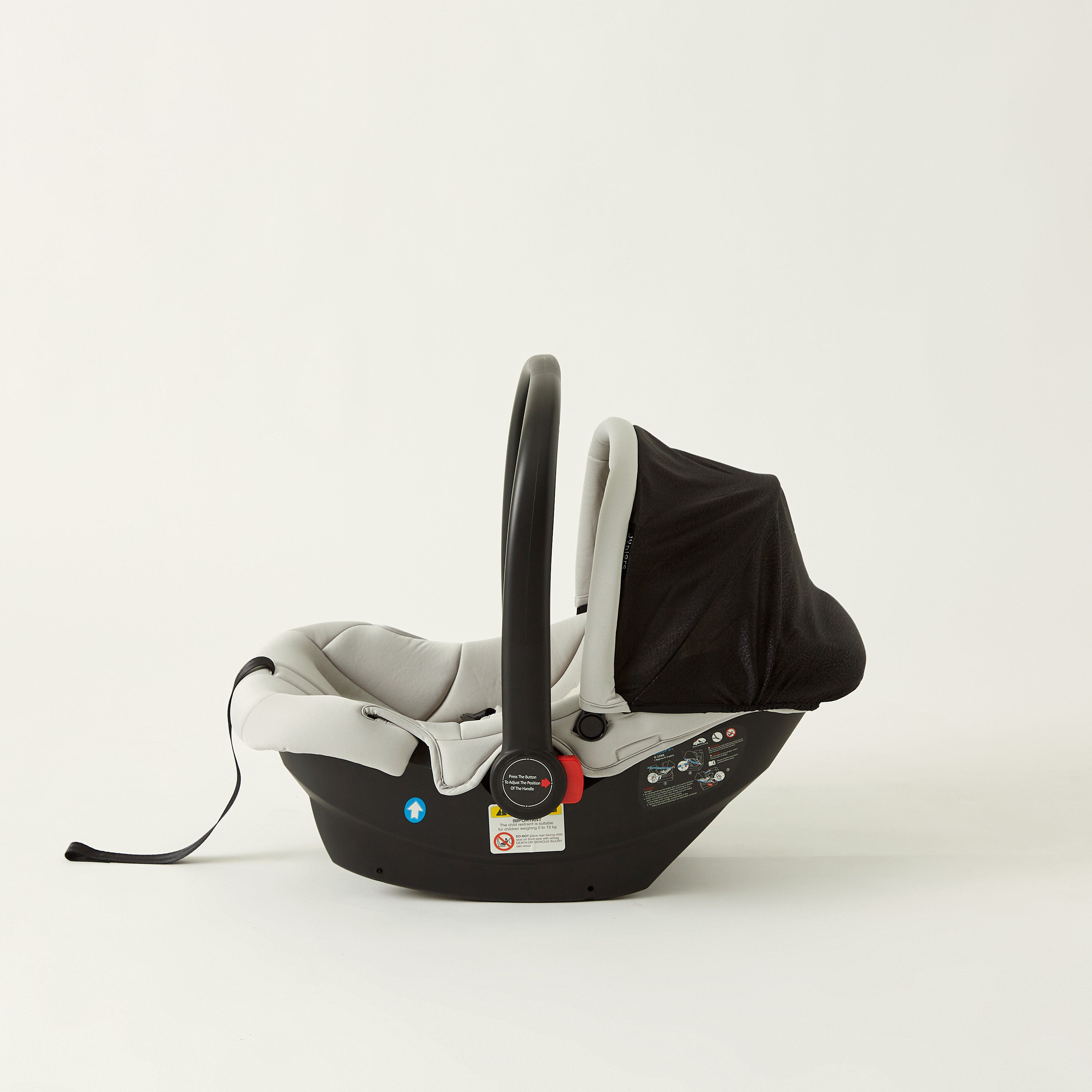 مقعد سيارة للأطفال الصغار من جونيورز جولف - رمادي حجري (حتى سنة واحدة)-baby-gear-carseats-image-3