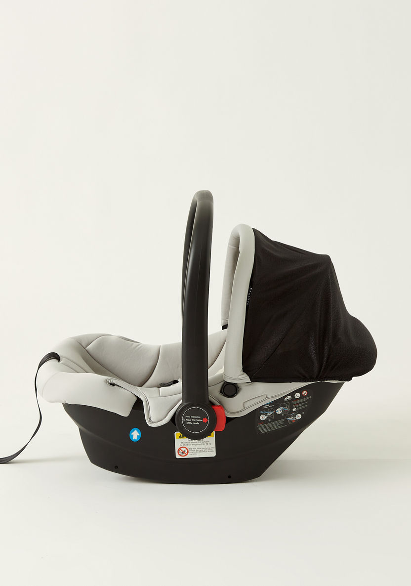 Juniors Golf Infant Car seat - Stone Grey (Upto  1 year)-Car Seats-image-2
