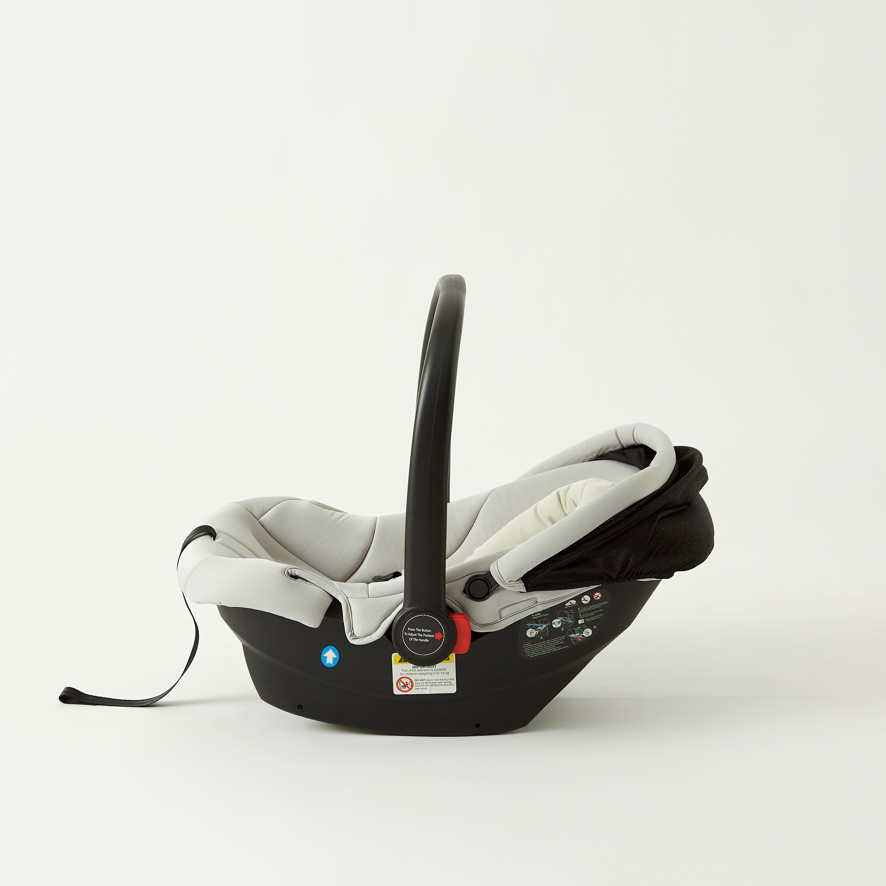 مقعد سيارة للأطفال الصغار من جونيورز جولف - رمادي حجري (حتى سنة واحدة)-baby-gear-carseats-image-4