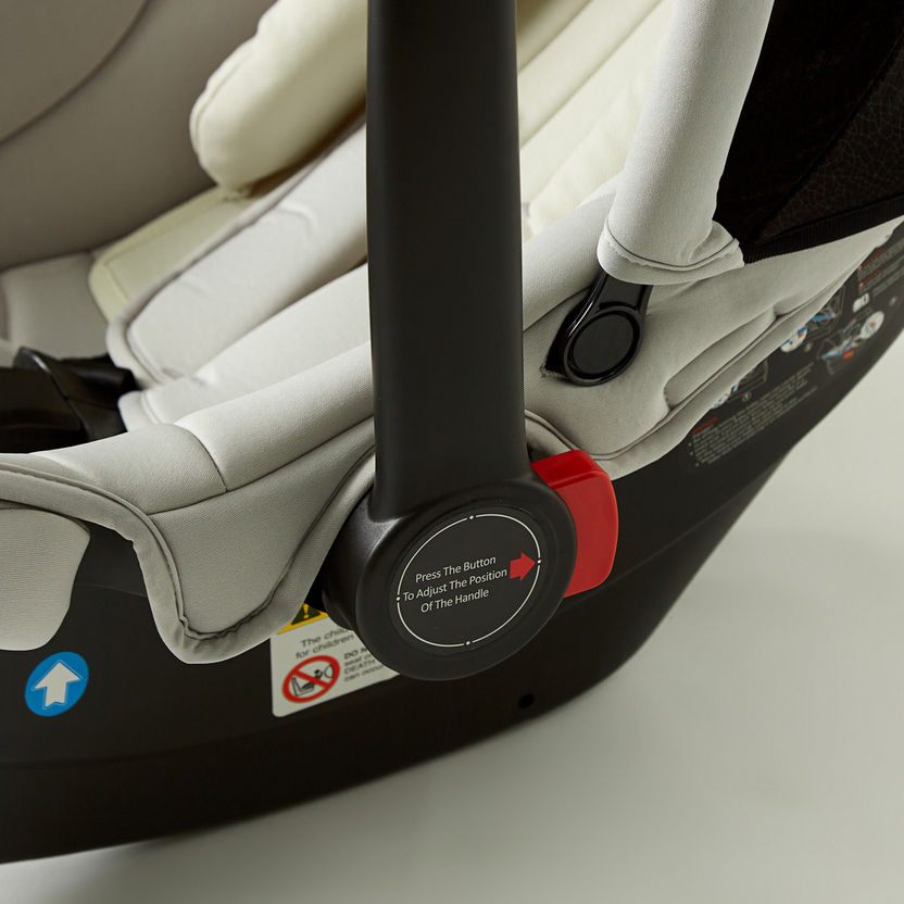 Juniors Golf Infant Car seat - Stone Grey (Upto  1 year)-Car Seats-image-7