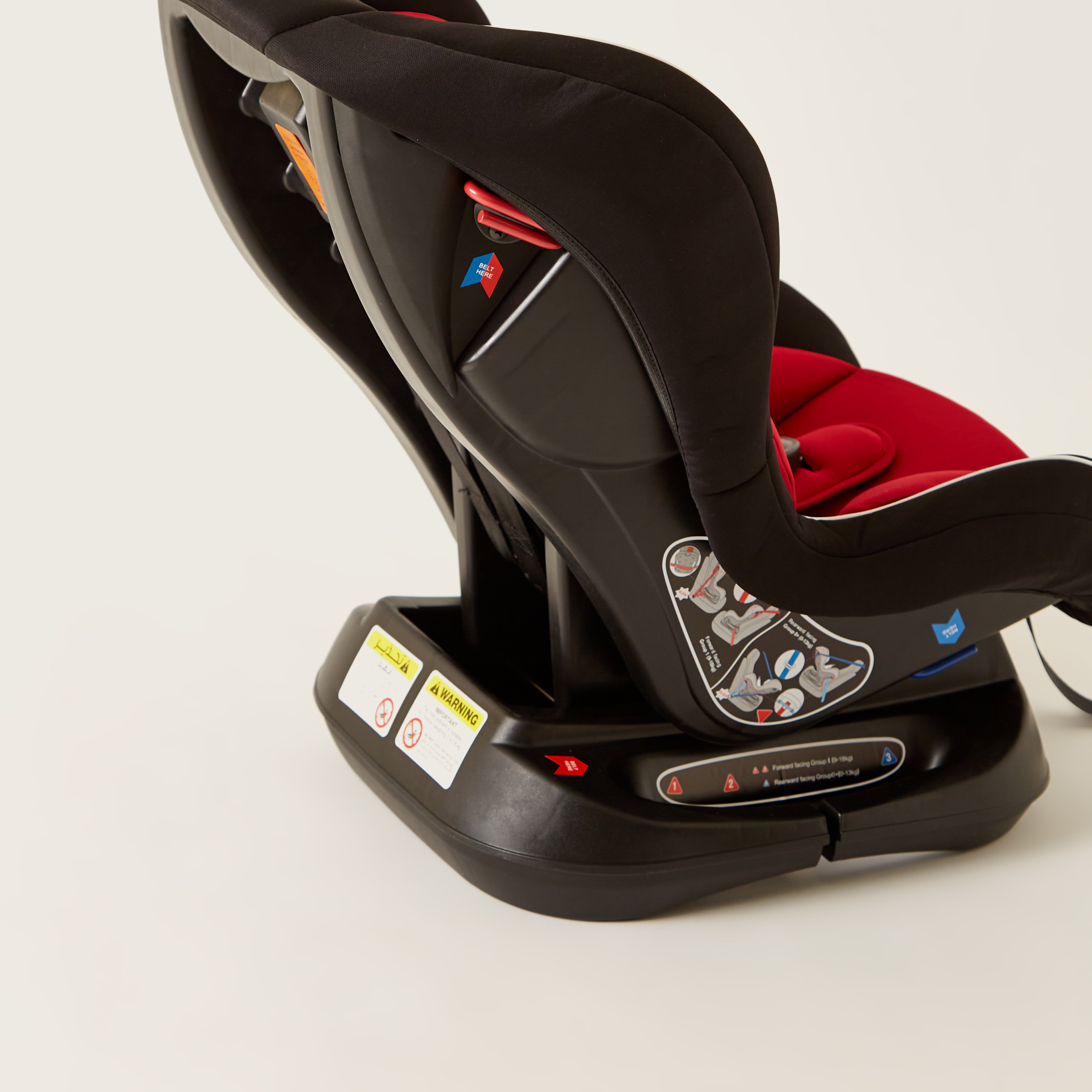 Juniors Challenger Baby Car Seat - Red (Up to 4 years)-baby-gear-carseats-image-10