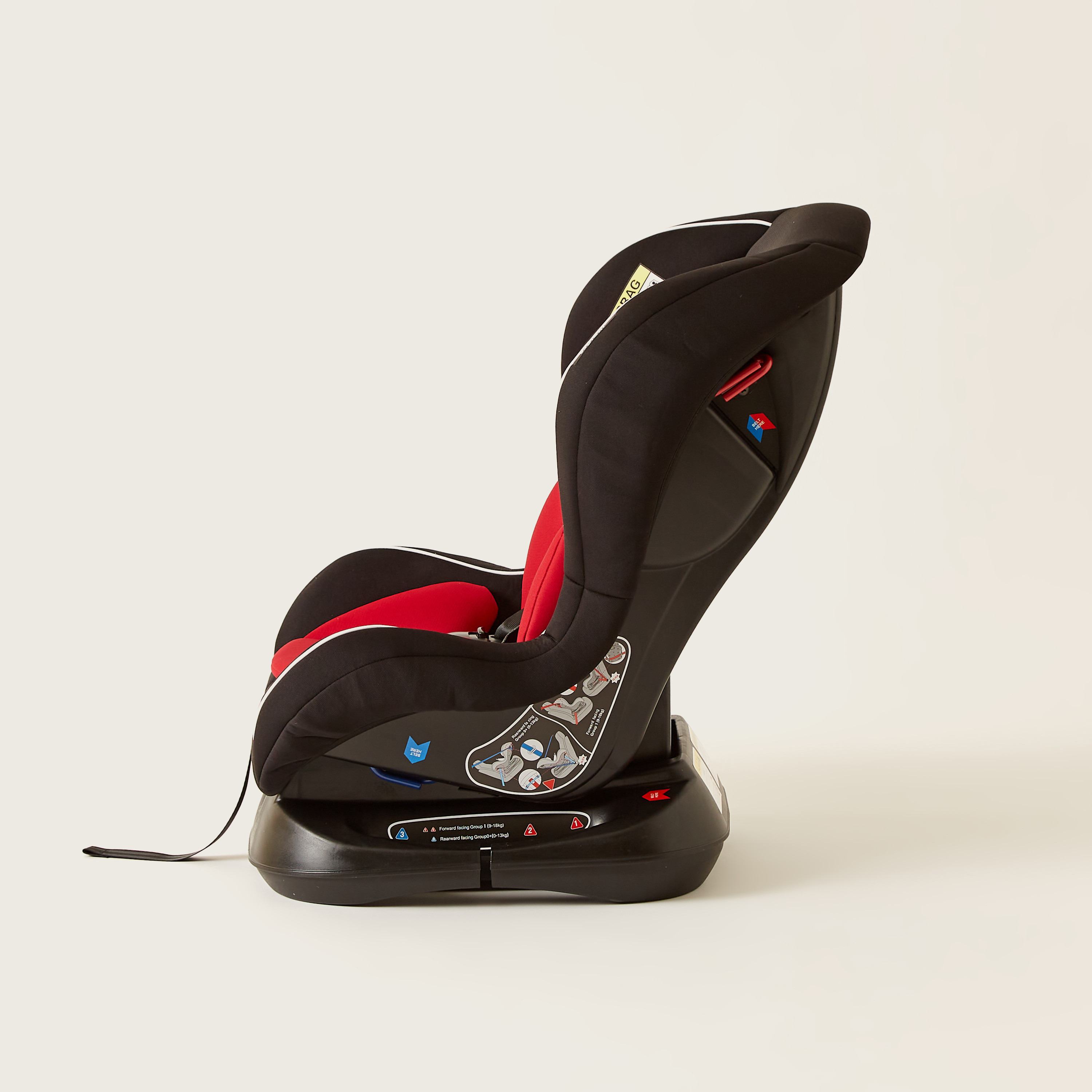 Juniors Challenger Baby Car Seat - Red (Up to 4 years)-baby-gear-carseats-image-5