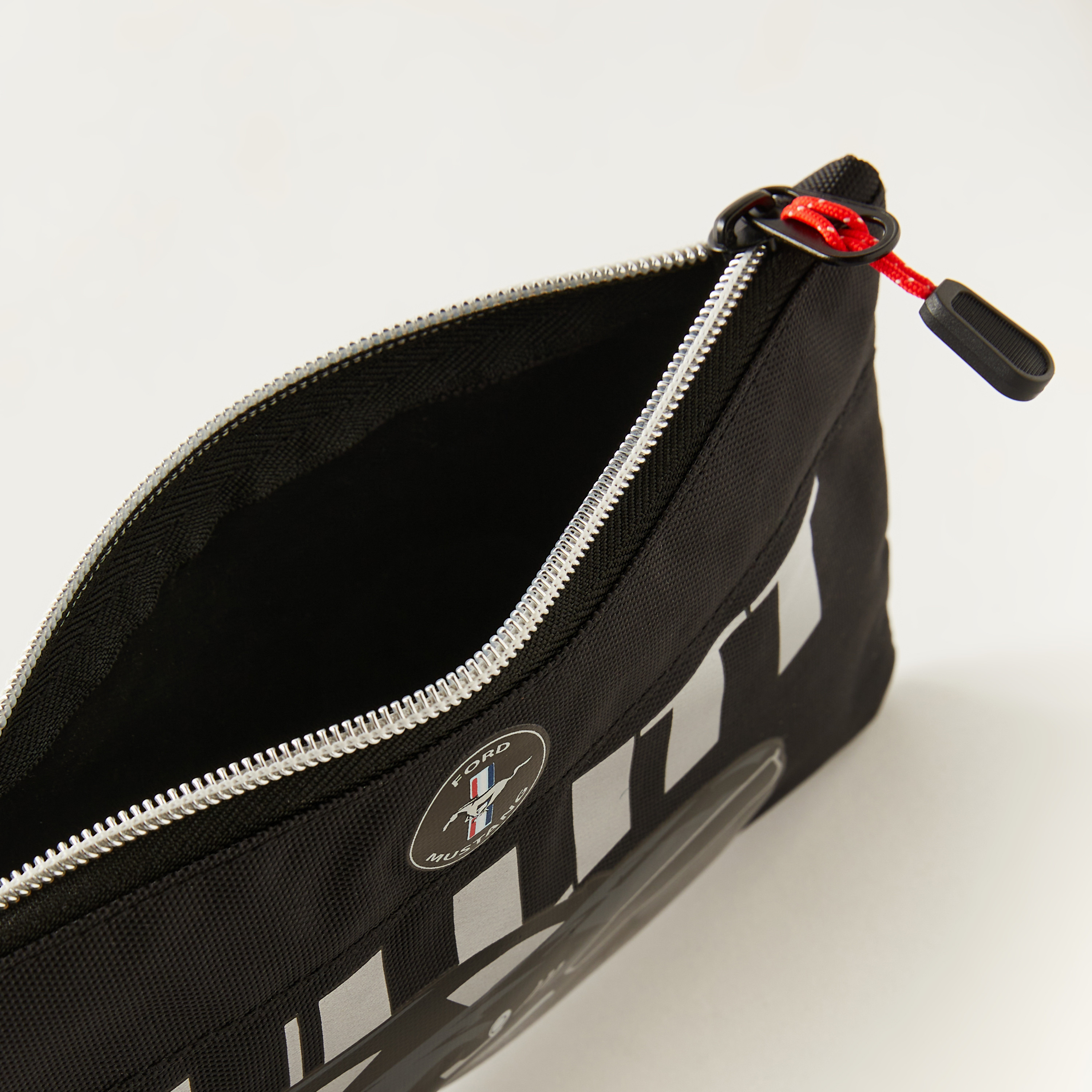 Mustang Print Pencil Case with Zip Closure-school-stationery-pencilcases-image-4