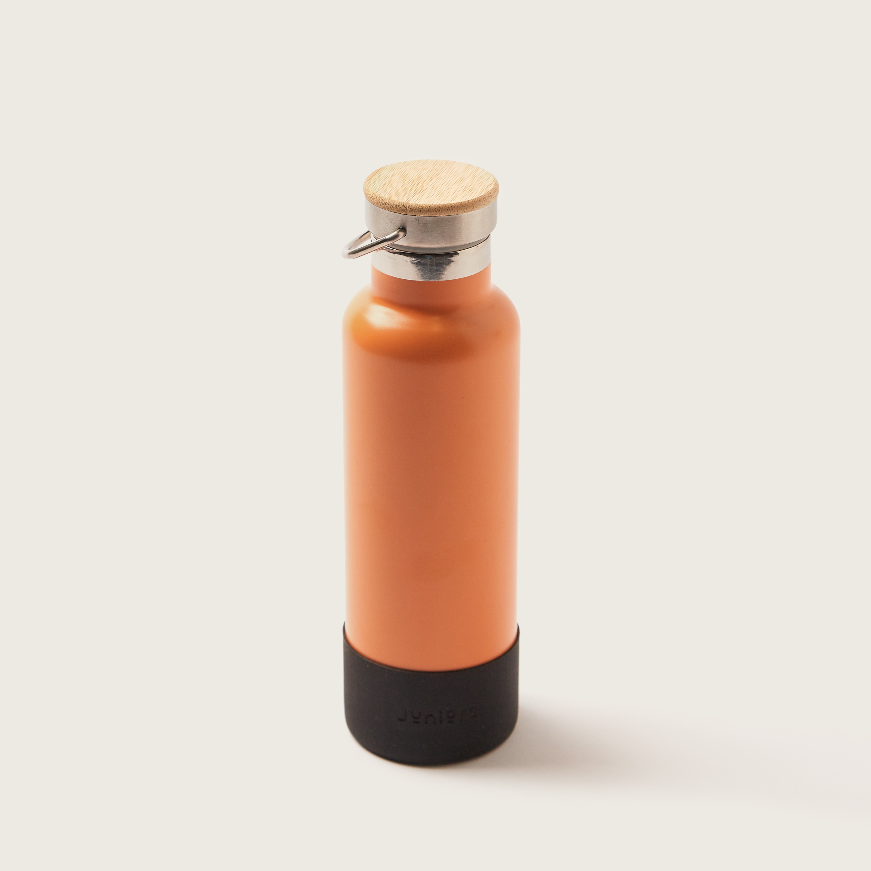 Juniors Solid Stainless Steel Water Bottle with Handle - 600 ml-school-waterbottles-image-2
