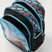 Batman Print Backpack with Adjustable Strap and Zip Closure-Backpacks-thumbnail-4