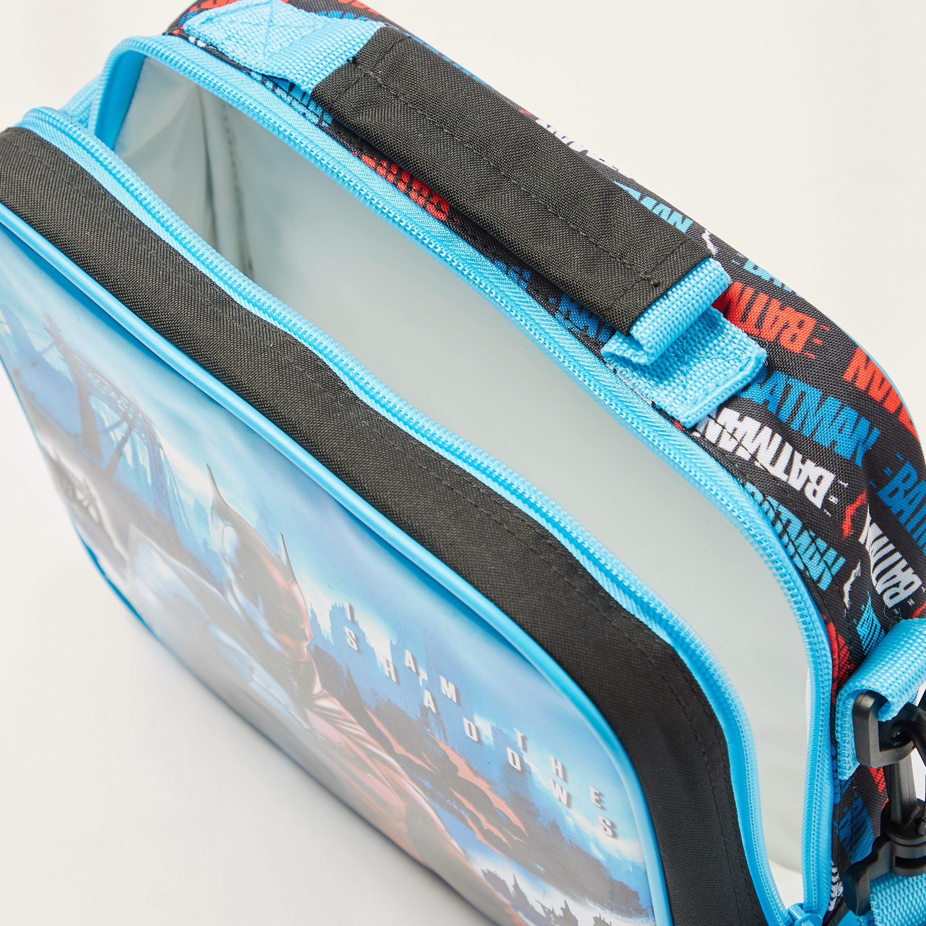 Batman Print Lunch Bag with Removable Strap-school-lunchessentials-lunchbags-image-5
