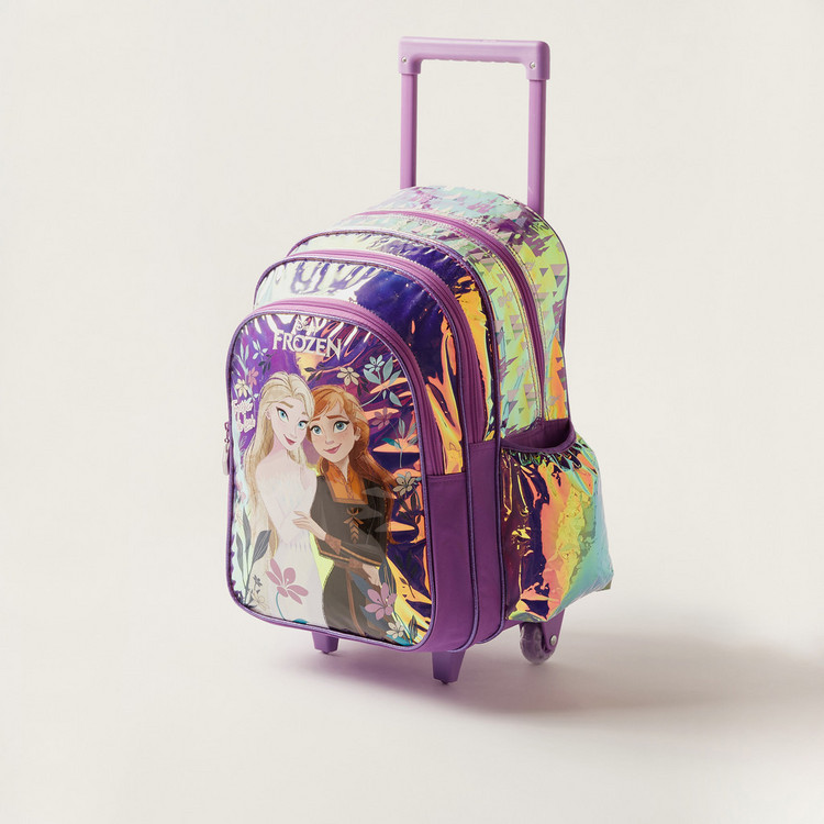 Disney Frozen Print 16-inch Trolley Bag with Zip Closure