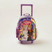 Frozen Print Trolley Backpack with Retractable Handle - 16 inches-Trolleys-thumbnail-0