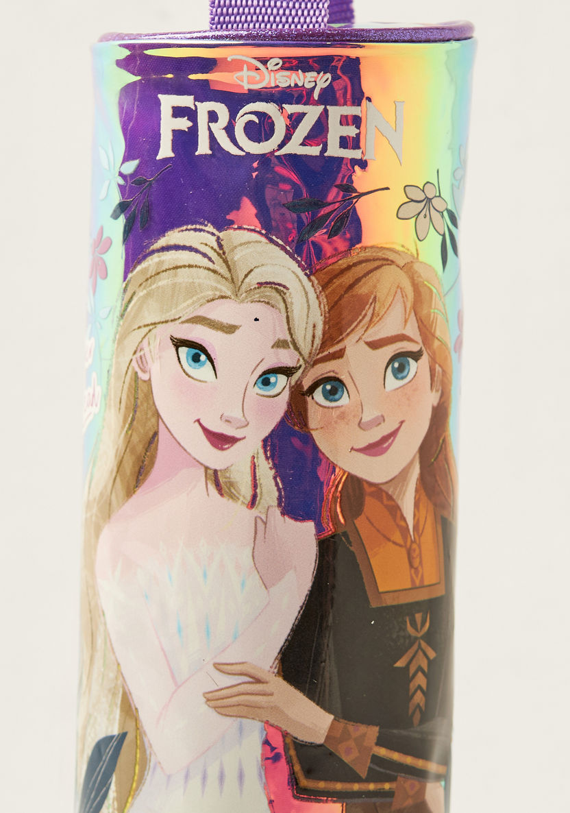 Disney Frozen Print Pencil Pouch with Zip Closure-Pencil Cases-image-2
