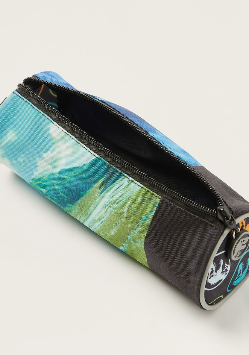 First Kid Printed Pencil Case with Zip Closure-Pencil Cases-image-4