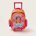 First Kid Like Nastya Print Trolley Backpack with Wheels - 16 inches-Trolleys-thumbnail-0