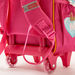 First Kid Like Nastya Print Trolley Backpack with Wheels - 16 inches-Trolleys-thumbnail-4