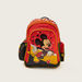 Disney Mickey Mouse Print Backpack with Shoulder Straps - 16 inches-Backpacks-thumbnail-0