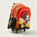 Disney Mickey Mouse Print 16-inch Trolley Backpack with Retractable Handle-Trolleys-thumbnail-1