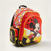 Disney Mickey Mouse Print 14-inch Backpack with Zip Closure-Backpacks-thumbnail-1