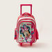 Disney Minnie Mouse Glitter Print 16-inch Trolley Backpack with Wheels-Trolleys-thumbnail-0