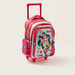 Disney Minnie Mouse Glitter Print 16-inch Trolley Backpack with Wheels-Trolleys-thumbnail-1
