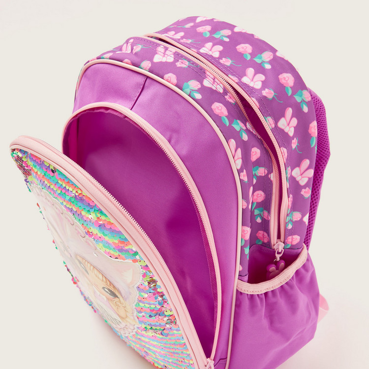 Na! Na! Na! Surprise Embellished Backpack with Adjustable Shoulder Straps - 14 inches