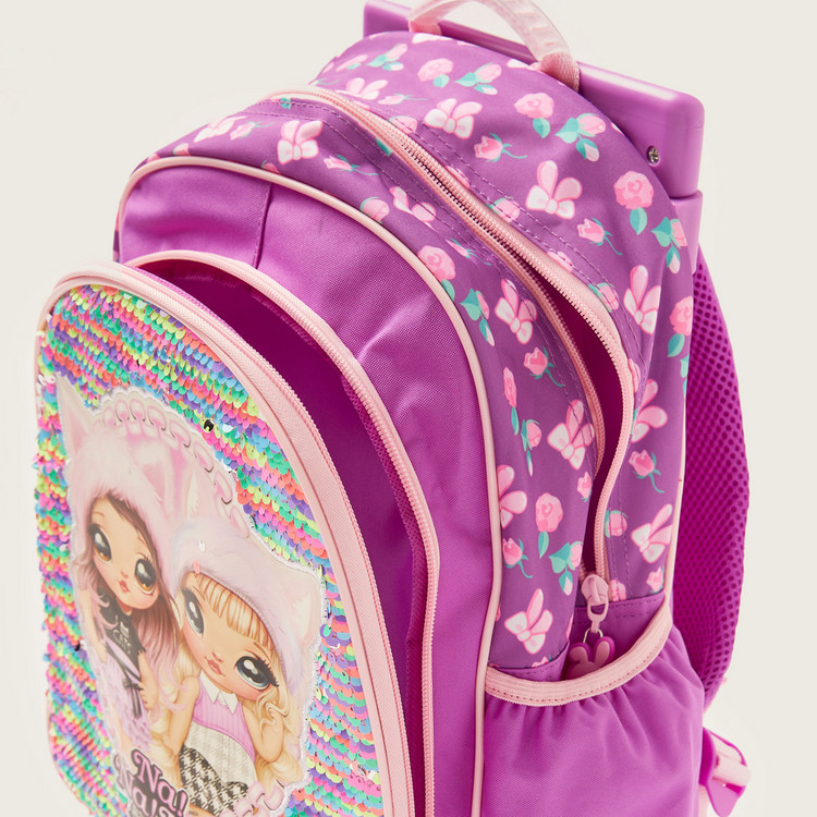 Na! Na! Na! Surprise Sequin Detail Trolley Backpack with Wheels - 16 inches