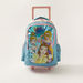 Disney Princess Print 16-inch Trolley Backpack with Retractable Handle-Trolleys-thumbnail-0