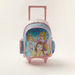 Disney Princess Print Trolley Backpack with Shoulder Straps - 16 inches-Trolleys-thumbnail-0