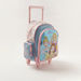 Disney Princess Print Trolley Backpack with Shoulder Straps - 16 inches-Trolleys-thumbnail-1