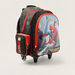 First Kid Spider-Man Print Trolley Backpack - 16 inches-Trolleys-thumbnail-1