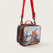 First Kid Spider-Man Print Lunch Bag with Detachable Strap and Zip Closure-Lunch Bags-thumbnail-1