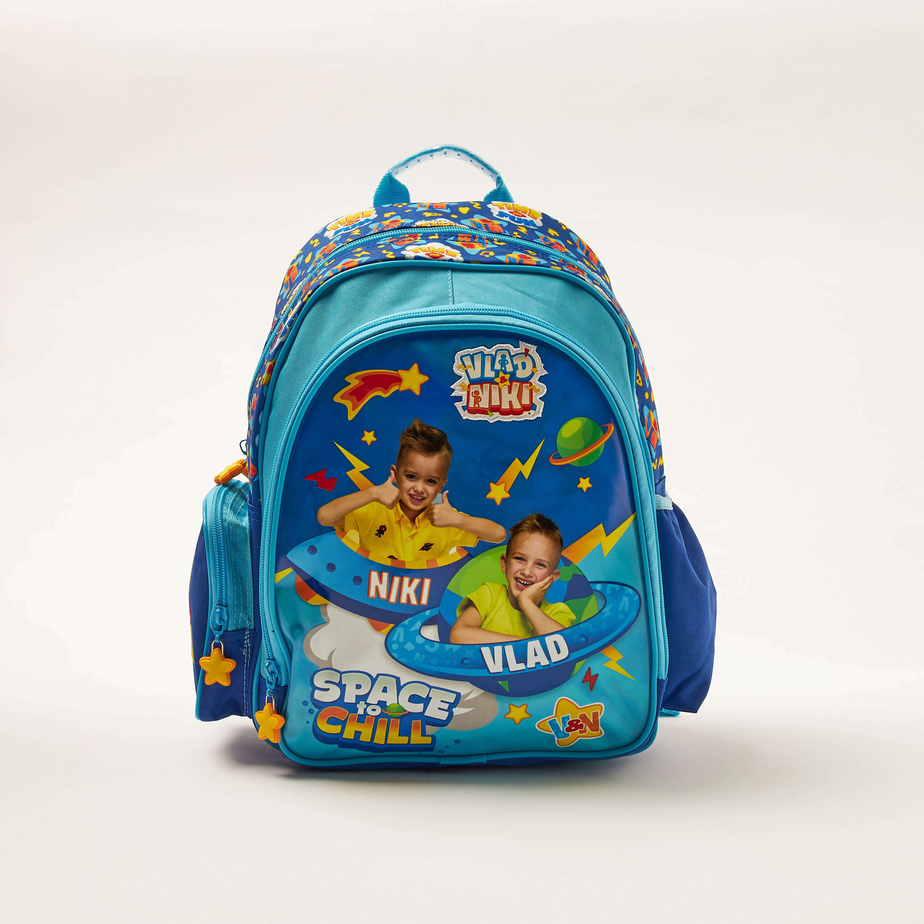 Vlad & Nikki Printed Backpack with Adjustable Shoulder Straps-school-bagsandbackpacks-backpacks-image-1