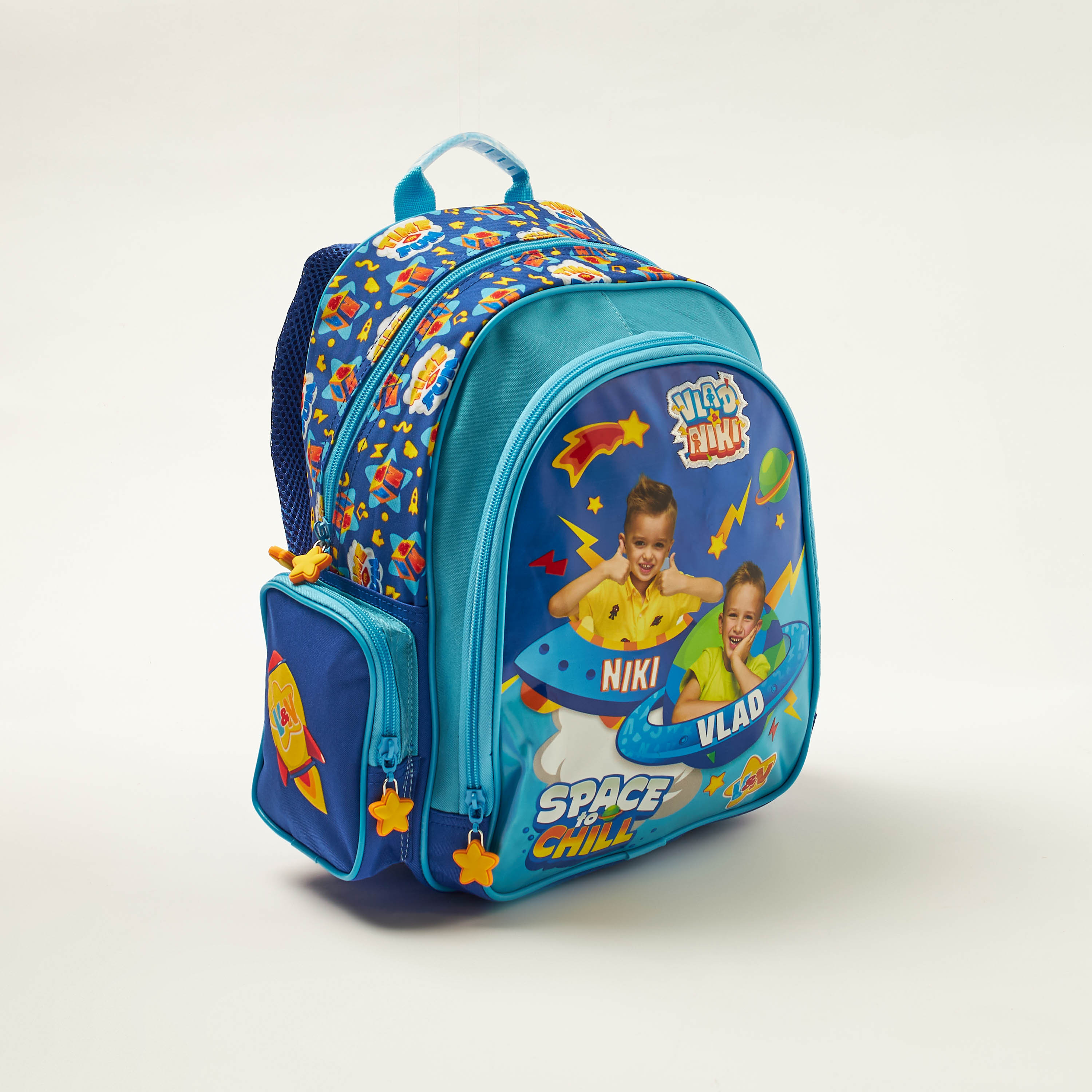 Vlad & Nikki Printed Backpack with Adjustable Shoulder Straps-school-bagsandbackpacks-backpacks-image-2