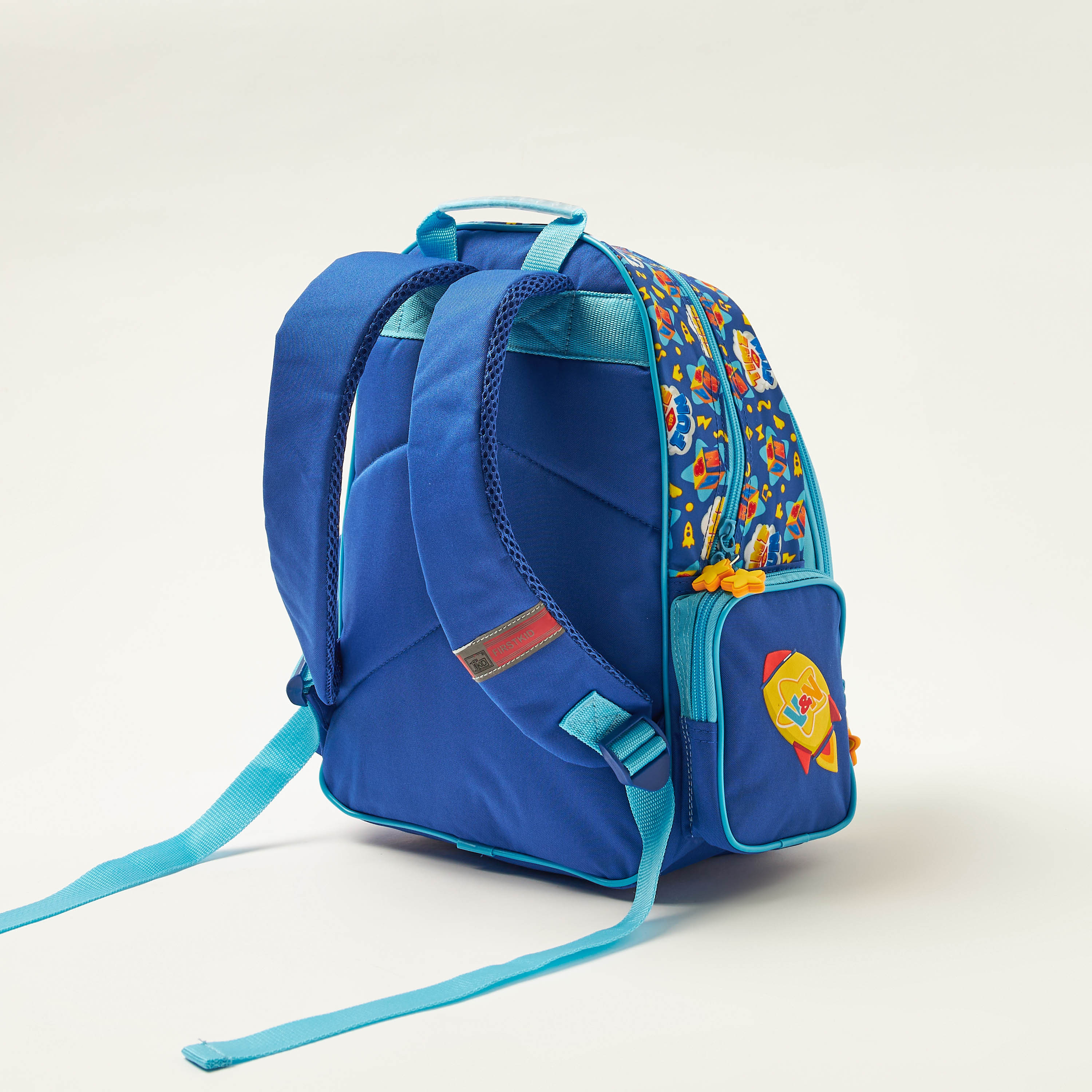 Vlad & Nikki Printed Backpack with Adjustable Shoulder Straps-school-bagsandbackpacks-backpacks-image-4