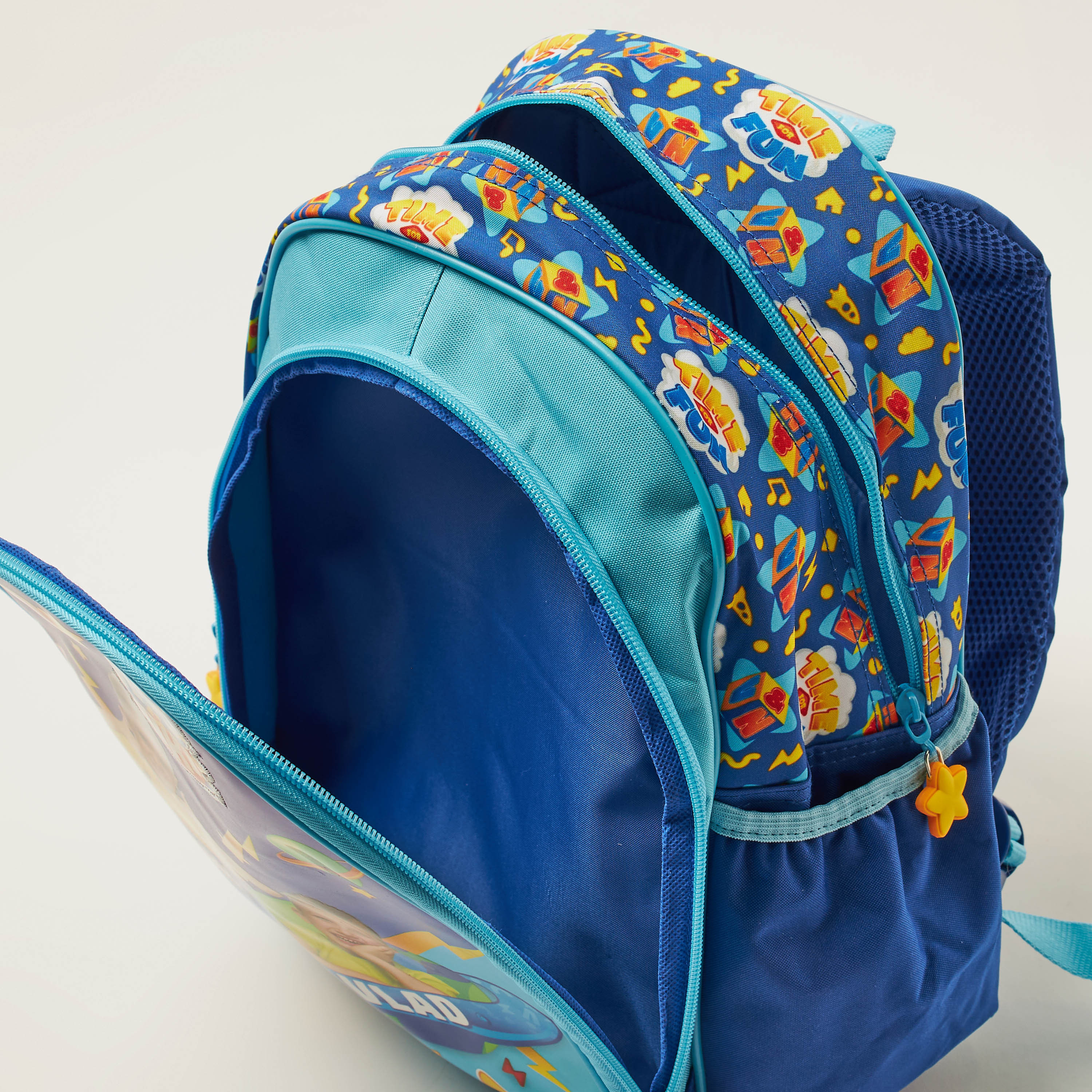 Vlad & Nikki Printed Backpack with Adjustable Shoulder Straps-school-bagsandbackpacks-backpacks-image-5