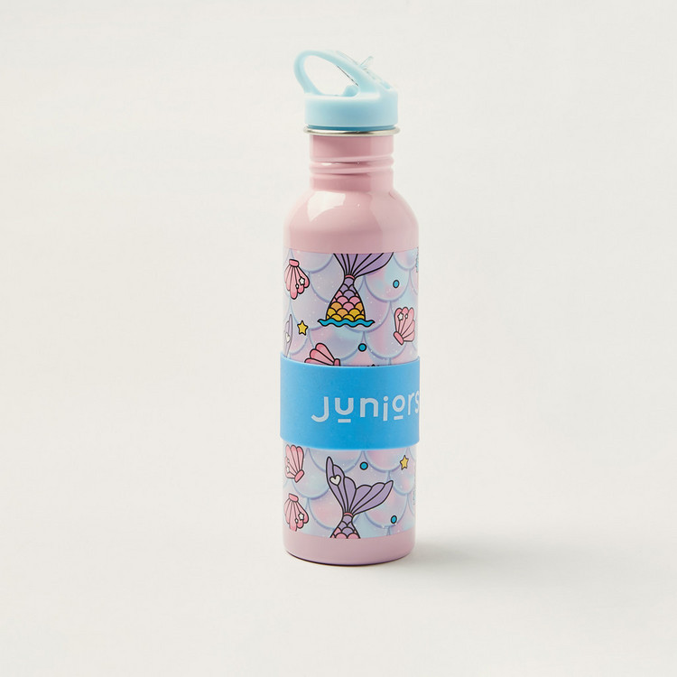 Juniors Printed Water Bottle with Sipper - 750 ml