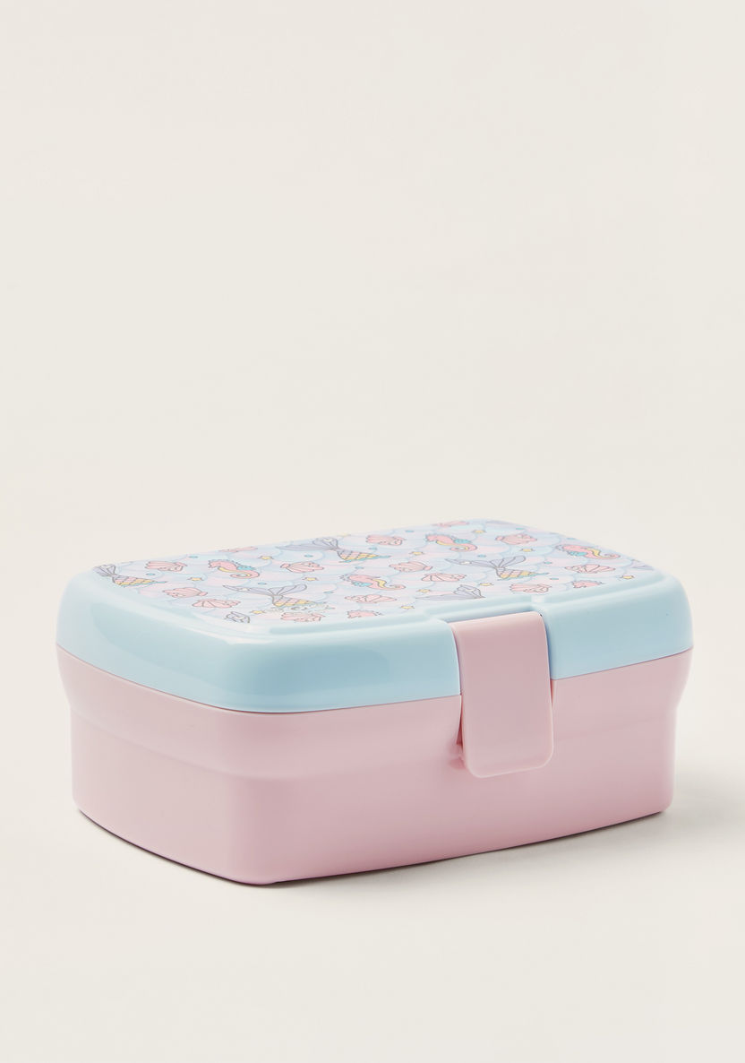 Juniors Printed Lunch Box with Tray and Clip Lock Closure-Lunch Boxes-image-0