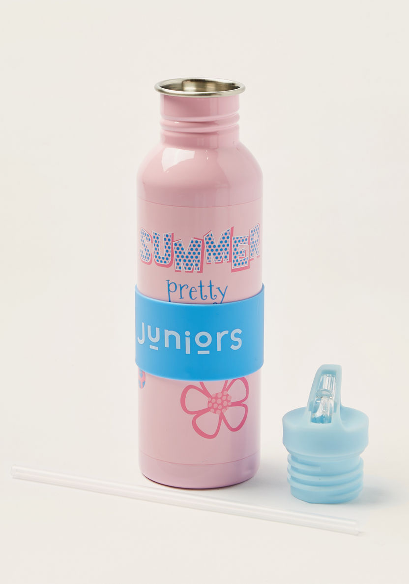 Juniors Printed Stainless Steel Water Bottle - 750 ml-Water Bottles-image-3