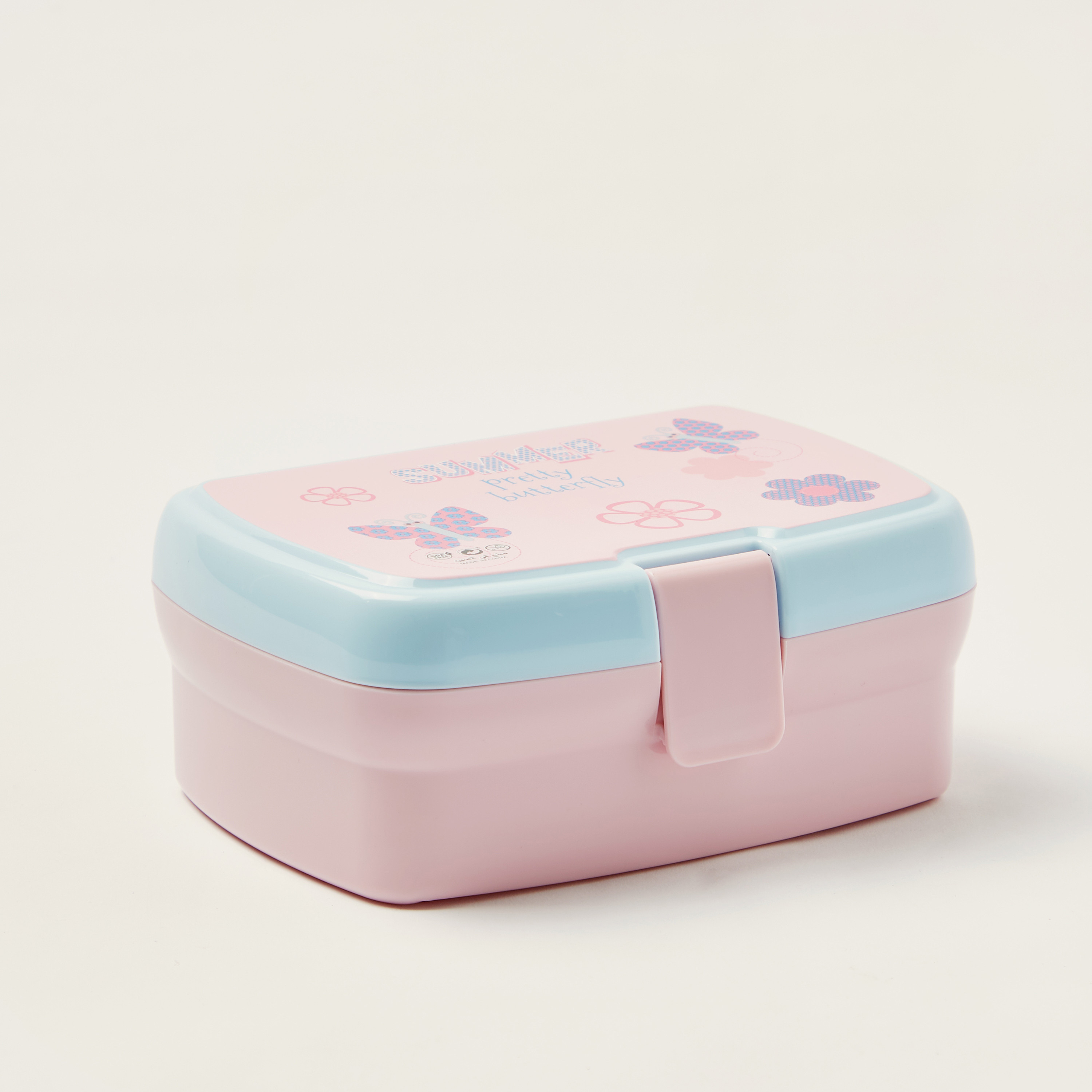 Juniors Butterfly Print Lunch Box with Tray-school-lunchessentials-lunchboxes-image-2