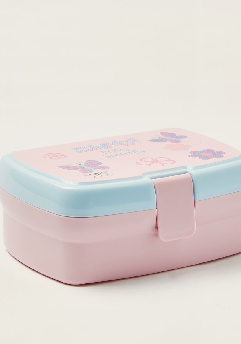 Juniors Butterfly Print Lunch Box with Tray-Lunch Boxes-image-1
