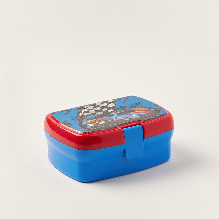 Juniors Car Print Lunch Box with Tray